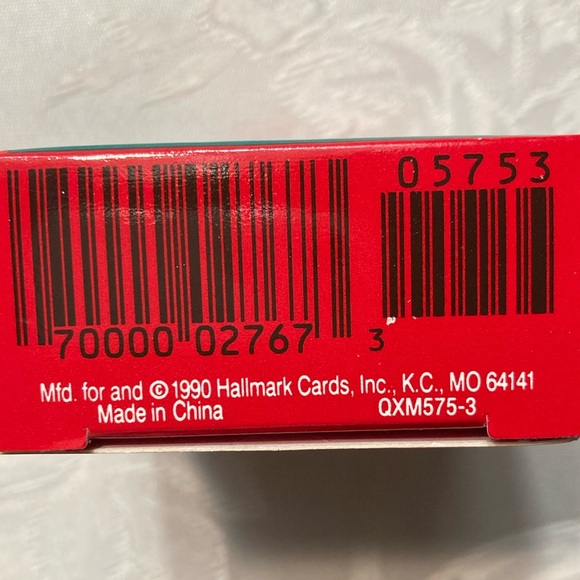 NRFB HALLMARK Keepsake orn. The Kringles 1990 mini, Santa & Mrs. $20 - Picture 4 of 4